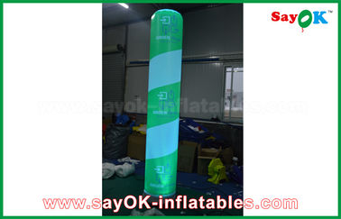 Douane Geleide Lichte Opblaasbare Pijler, Openlucht Opblaasbare Decoratie met 600D-Pvc/Nylon