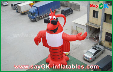 Blow Up cartoonfiguren reclame rood opblaasbaar dier reusachtige kreef opblaasbaar model 2 jaar garantie