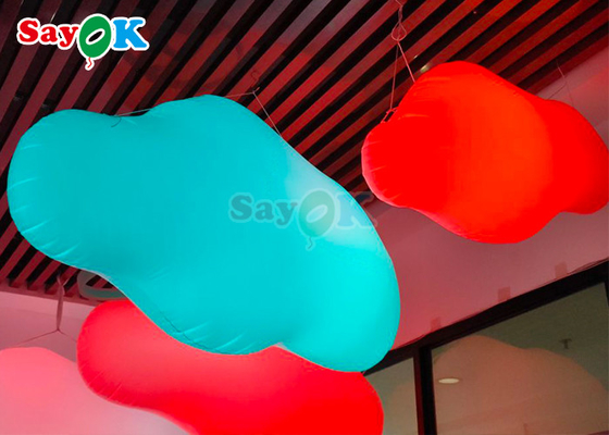 Pvc opblaasbare wolkenballon kleurrijk voor bruiloftsfeest decoratie