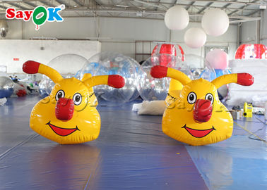 Opblaasbare dierenballonnen 6m Grappige carnavalsdecoratie Opblaasbare rups voor teambuildingspellen