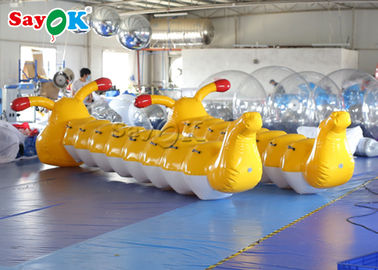 Opblaasbare dierenballonnen 6m Grappige carnavalsdecoratie Opblaasbare rups voor teambuildingspellen