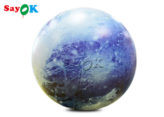 Aangepast 40 Duim de Opblaasbare van de de Plutoplaneet van de Verlichtingsdecoratie Ballon